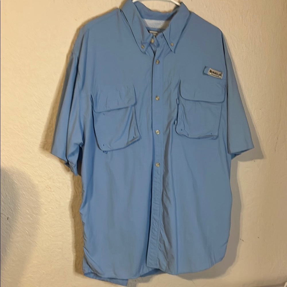 Magellan Light Blue Button-Up Shirt